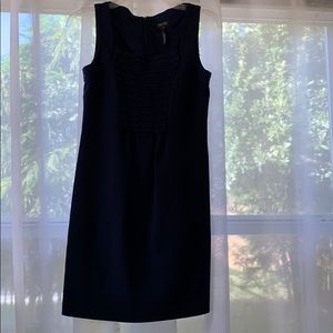 Navy Ruched Dress